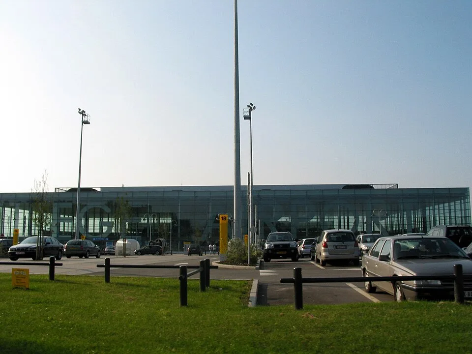 Passagiersterminal van Liège Airport in Bierset