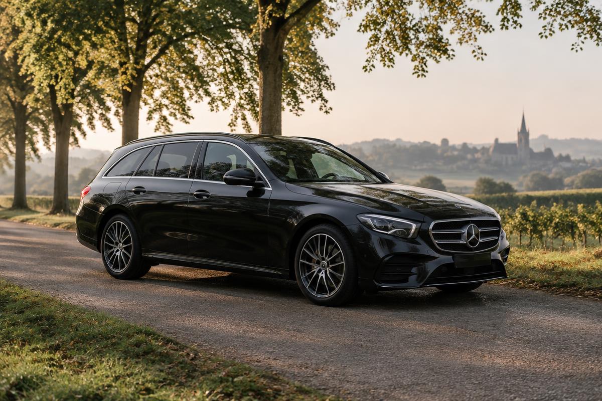 Mercedes E 220 Estate (voorbeeldfoto)